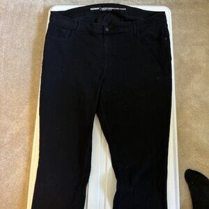 Jeans Old Navy Super Skinny Mid Rise-Black